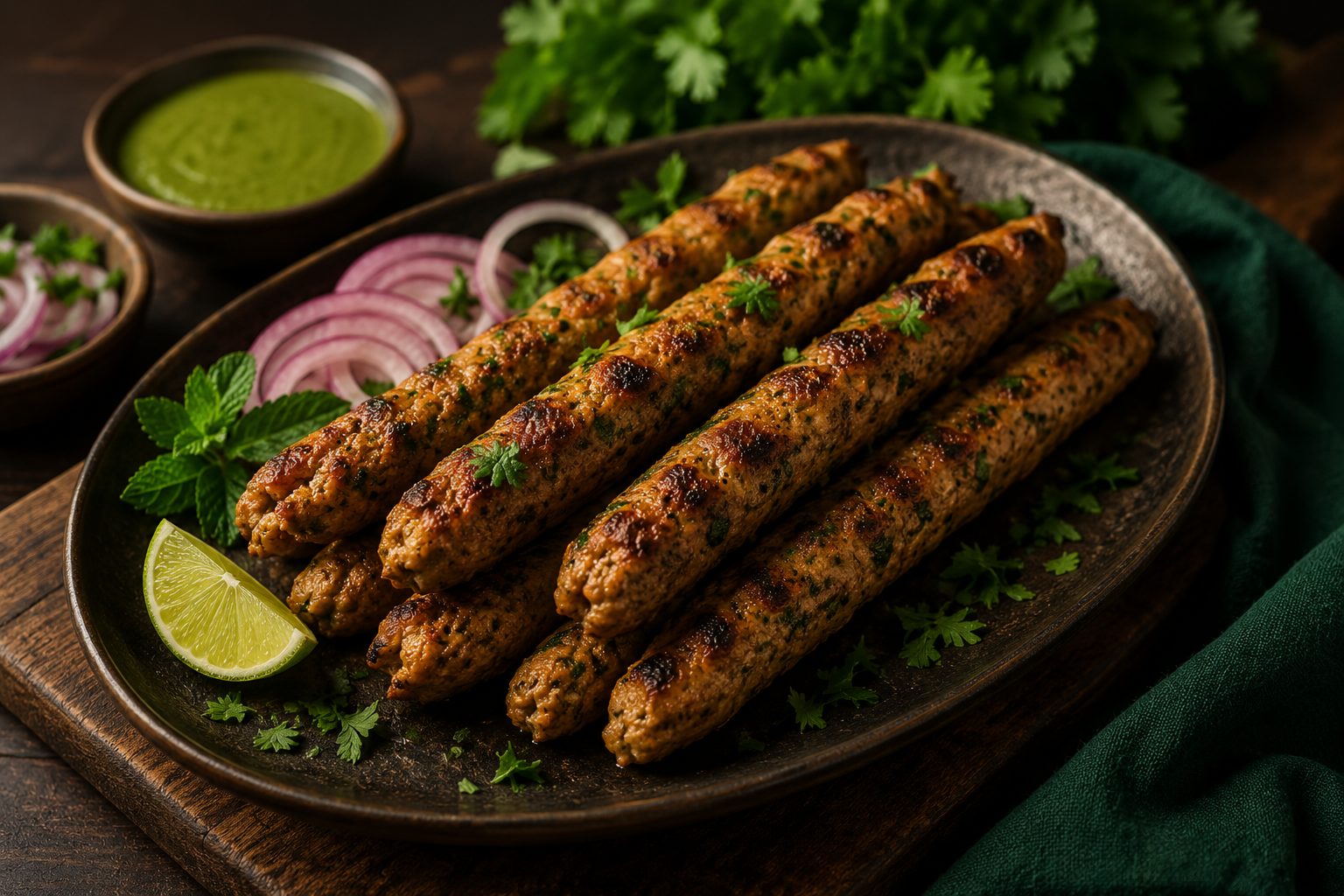 New Alif Chicken Seekh Kebabs